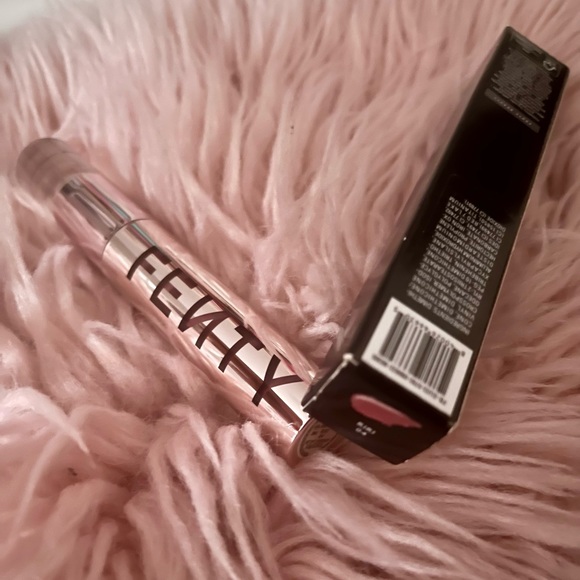 NEW Fenty Beauty Fenty Icon Velvet Matte RiRi Pink Liquid Lipstick Full Size - Picture 4 of 14